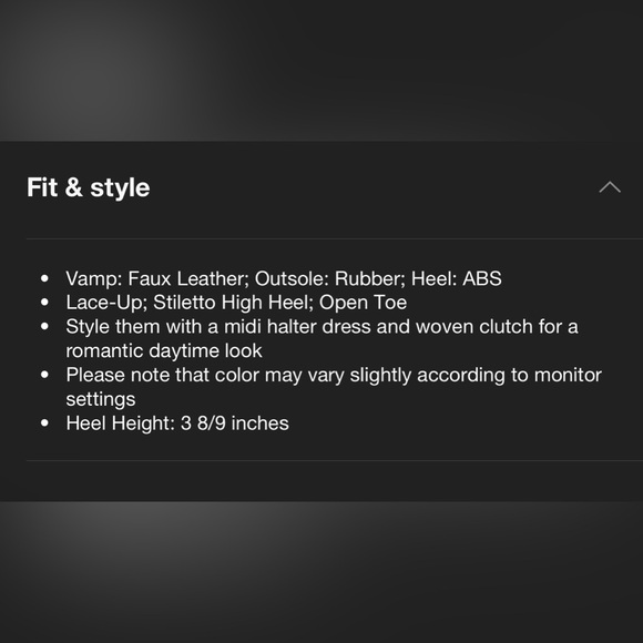 Lace Up Heels - Picture 8 of 8